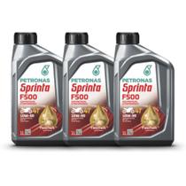 3L Óleo Petronas Sprinta F500 10W30 Semissintético Moto 4T API SL JASO MA2 3 Litros