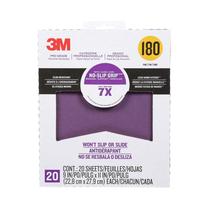 3M 26180CP-P-G 180 Grit Pro Grau Sem Deslizamento Grip Advanced Lipaper (20 Pack), 9 x 11"