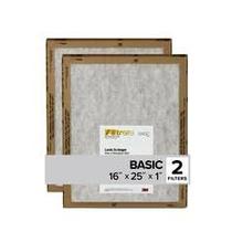 3M FPL01-2PK-24 Filtro Plano de Bandeja 16x25x1, Paquete de 2 3M FPL01-2PK-24 Filtro Plano de Bandeja 16x25x1, Paquete de 2