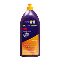 3M Perfect-It Gelcoat Light Cutting Polish + Wax, 36110, 1 Quart, One-Step Process, Remove Arranhões e Redemoinhos, Removedor de Oxidação Leve para Barcos e RVs