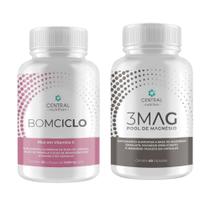 3MAG - Pool de Magnésio 60 cápsulas + BOMCICLO - 60 Cápsulas de 1000mg - Central Nutrition
