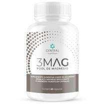 3MAG- Pool de Magnésio Central Nutrition - Pote com 60 cápsulas 3MAG- Pool de Magnésio Central Nutrition - Pote com 60 cápsulas