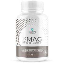 3MAG POOL de Magnesio Central Nutrition Pote com 90 cápsulas