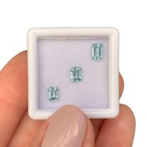 3ø Água Marinha Baguete Retangular 1,07ct