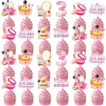 3º aniversário de Cupcake Toppers Hokinaa Little Miss Threenager 3º aniversário de Cupcake Toppers Hokinaa Little Miss Threenager