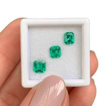 3ø Esmeralda Baguete Retangular 1,55ct