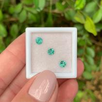 3ø Esmeralda Brilhante ø3,75mm 0,58ct