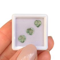 3ø Safira Coração Verde 2,33ct