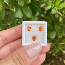 3ø Safira Laranja 6x4mm 1,99ct