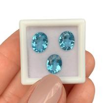 3ø Topázio Swiss Blue Oval 5,85ct 3ø Topázio Swiss Blue Oval 5,85ct
