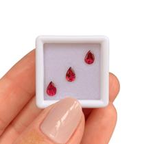 3ø Turmalina Rubelita Gota 1,02ct