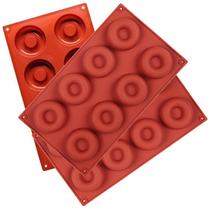 3pc silicone donut cupcake molde muffin bolo de chocolate doce biscoito molde de cozimento 3pc silicone donut cupcake molde muffin bolo de chocolate doce biscoito molde de cozimento