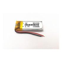 (3pcs) Bateria 110 Mah 3,7v Óculos 301230 (3pcs) Bateria 110 Mah 3,7v Óculos 301230
