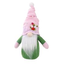 3pcs flores de primavera anão gnomo dia das mães gnomos presente decoração para casa