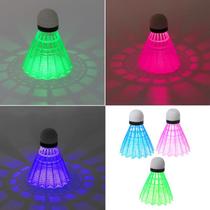 3pcs LED Luminoso Badminton Dark Night Colorido Espuma De Plástico Brilhante Shuttlecocks - Outros