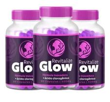 3potes Revitalize Glow 60 capsulas
