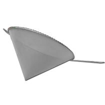 3u Coador E Funil C/ Cabo P/ Óleo Inox 20x28cm Cônico Cone