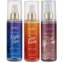 3UN Body Splash Night Love Sun Kisses Rose Glamour Kiss