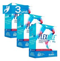 3un Colágeno Tipo 2 não Desnaturado 40mg - 60 CGM - Flexable - GLOBAL