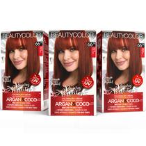 3un. Coloração Beautycolor Kit 66.74 Ruivo Doce De Leite 3un. Coloração Beautycolor Kit 66.74 Ruivo Doce De Leite
