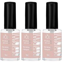 3UN Desidratador Unhas Controlador Ph Desidrat 9ml Volia