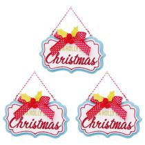 3Un Enfeite Trend Vintage Penduravel para decoração de Arvores Natal e Janelas