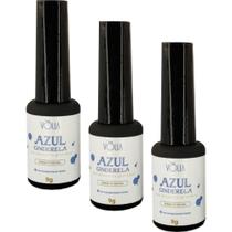 3UN Esmalte em Gel Azul Cinderela 9g Volia 3UN Esmalte em Gel Azul Cinderela 9g Volia