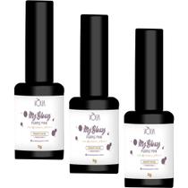 3UN Esmalte Em Gel My Glossy Purple Pink 9g Volia