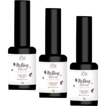 3UN Esmalte Em Gel My Glossy Purple Pink 9g Volia