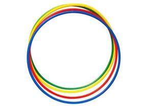 3un Kit Bambolês cores sortidas Infantil Ginástica Argola