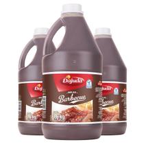 3Un Molho Barbecue DAjuda Galão De 3,6Kg Para Churrasco Costela Porco Lanches Acompanhamento
