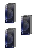 3UN Película 3D Vidro Privacidade Anti Espião Para Iphone 16 Plus