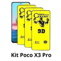 3UN Película Cerâmica Fosca para Xiaomi Poco X3 Pro 3UN Película Cerâmica Fosca para Xiaomi Poco X3 Pro