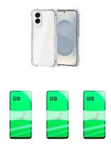 3UN Película de Cerâmica 9D + Capa Anti Impactos Galaxy S25 Edge