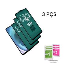 3UN Película De Cerâmica Flexível 9D Para Proteção do Motorola Moto G04 3UN Película De Cerâmica Flexível 9D Para Proteção do Motorola Moto G04