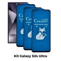 3UN Película Fosca Privacidade para Samsung Galaxy S24 Ultra 3UN Película Fosca Privacidade para Samsung Galaxy S24 Ultra