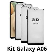 3UN Película Frontal 3D de Vidro para Samsung Galaxy A06