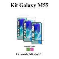 3UN Película Frontal 3D de Vidro para Samsung Galaxy M55 5G