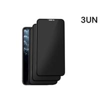 3UN Películas 3D De Vidro Privacidade Para Iphone 11 / 11 PRO MAX / 12 / 12MINI / 12 PRO / 12 PRO MAX