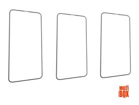 3UN Películas 3D De Vidro Protetora Para Tela De Iphone 12 Mini