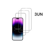 3UN Películas 3D De Vidro Temperado Para Tela Do Iphone 14 PRO MAX