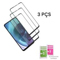 3UN Películas 3D De Vidro Temperado Para Tela Frontal Moto G24 3UN Películas 3D De Vidro Temperado Para Tela Frontal Moto G24