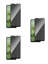 3UN Películas 3D Vidro Frontal Privacidade Para Motorola Moto G06