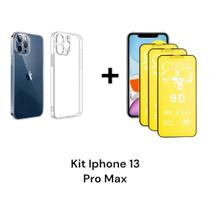3UN Películas De Cerâmica Fosca + 1UN Capinha Anti Impacto Para Iphone 13 PRO MAX 3UN Películas De Cerâmica Fosca + 1UN Capinha Anti Impacto Para Iphone 13 PRO MAX