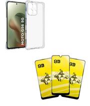 3UN Películas Fosca Matte + Capa TPU Para Moto G56 5G 3UN Películas Fosca Matte + Capa TPU Para Moto G56 5G