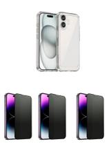 3UN Películas Fosca Privativa + Capa Anti Choque TPU Para iphone 16 Plus 3UN Películas Fosca Privativa + Capa Anti Choque TPU Para iphone 16 Plus