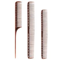 3UN Pente De Metal Pro Médio Longo E Cabo Fino Vertix 3UN Pente De Metal Pro Médio Longo E Cabo Fino Vertix