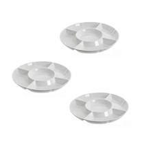 3un petisqueira 5 divisões melamina branco tabua frios