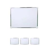 3un Quadro branco lousa escolar escritório 30x20 c/ moldura 3un Quadro branco lousa escolar escritório 30x20 c/ moldura