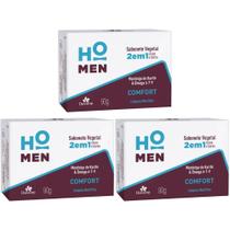 3UN Sabonete Ho Men Corpo E Barba Comfort 90g Davene 3UN Sabonete Ho Men Corpo E Barba Comfort 90g Davene
